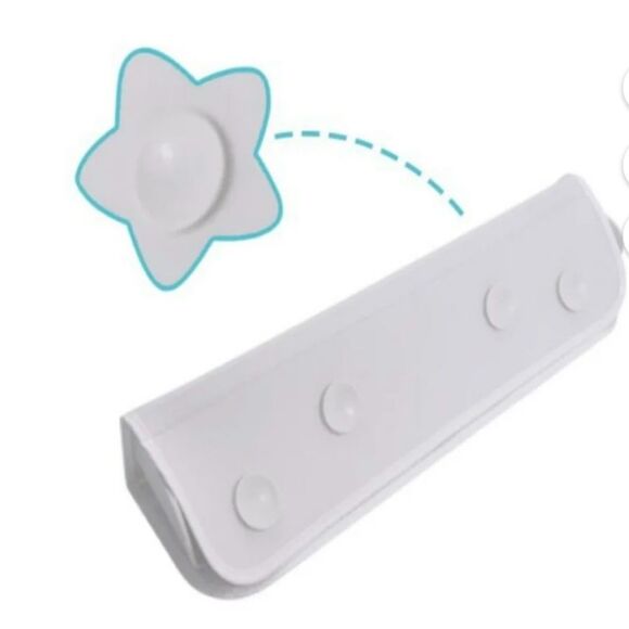 1X Waterproof Splash Plate Bathtub Guard Blue NEW - Picture 4 of 7